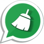 fast whatsapp cleaner android application logo